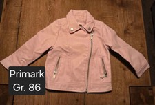 Mädchen Lederjacke Primark rosa Gr. 86