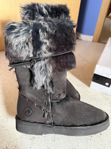 Neu bronx leder winterstiefel - neu,