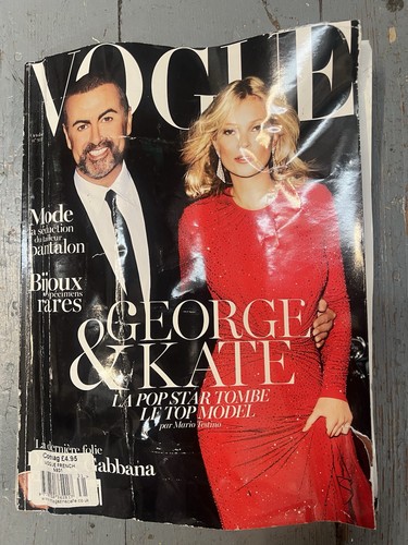 Vogue magazine george michael - magazine,