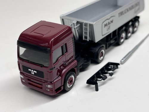 Man kippsattelzug - kippsattelzug, "