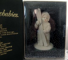 Figur snowbabies lets go - figur,