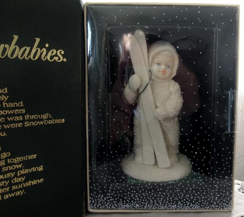 Figur snowbabies lets go - -,