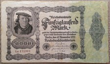 50.000 Mark Reichsbanknote