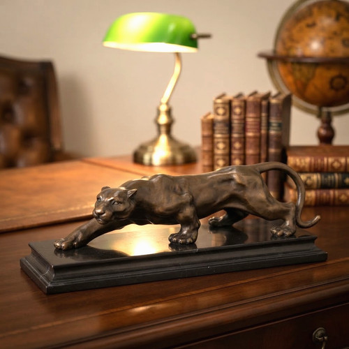Bronze skulptur kauernder - bronze,