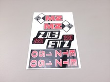 MZ ETZ150 B-Ware Aufkleber Set
