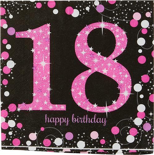 Servietten sparkling - 16,