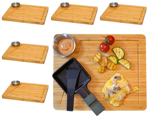 Personen raclette teller set - 6,