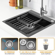 Edelstahl Einbauspüle