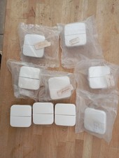 Busch Jäger Serienwippe 914 Reflex Alpri Weiß Gruppenschalter Wippe 9 Stück 