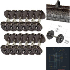 DC-Gleichstrom Radsatz