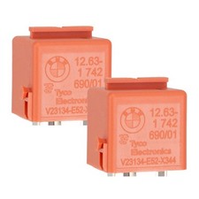 2x Relais Wechsler lachsrot