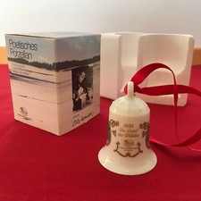 Hutschenreuther Weihnachtsglocke 1981 mit Originalverpackung u.v.a.
