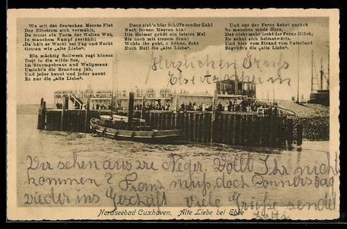 Cuxhaven nordseebad alte - nordseebad,,