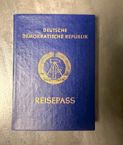 Ddr reisepass deutsche - reisepass,