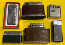 Alte Gruppe Feuerzeuge Metall