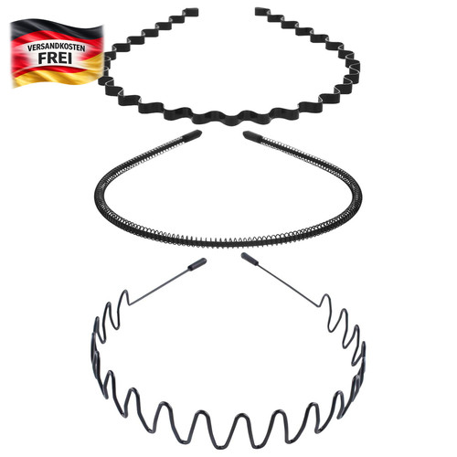 Metall haarband set stück - metall,