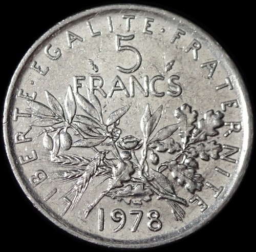 Frankreich francs 1978 - frankreich, 5
