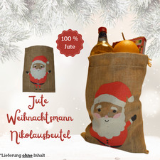 Weihnachtsmann Jutesack