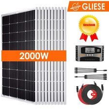 200W Solaranlage Komplettpaket