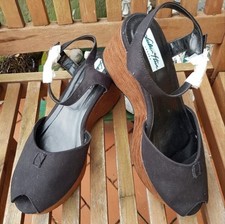 LULU HUN Wedges 40,5 /41 *** Rockabella-Vintage-Stil ***