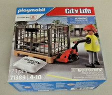 PLAYMOBIL 71389 - City Life Kaufland - Hubwagen mit Gitterbox