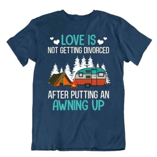 Zelten außen trip - trip, t-shirt