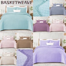 3-tlg. Gesteppte Wende