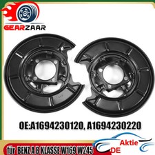 2x Spritzblech Bremsscheibe