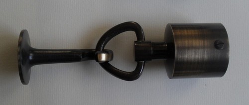 Messing seilendkappe mit ring - mit,