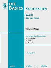 Basics Strafrecht Karteikarten
