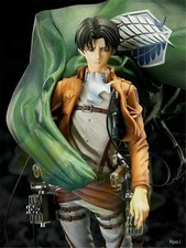 Attack on Titan Levi Ackerman Cloak Ver. Shingeki no Kyojin 1/7 Figur Figuren