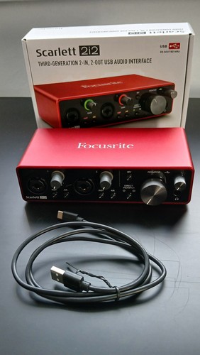 Focusrite scarlett 2i2 3rd - focusrite,