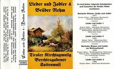 Brüder Rehm u.a. - Lieder Und