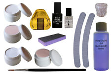 Set Acrylpulver 4x 20g Klar