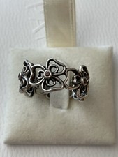 Pandora Ring Gr 55 Blüten Oldie Rarität 