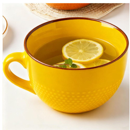 Disoza kaffeetasse gelb - kaffeetasse,