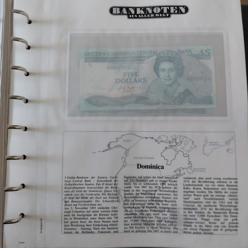Banknoten der welt dominica - -,