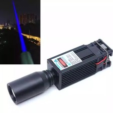 450nm 10W Blaues Licht Fat Beam Laser Modul 12V PWM Landmark Laser Lampe