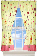 Süße Kinder Baby Gardine Kinderzimmer Vorhänge mit Winnie Pooh, gelb