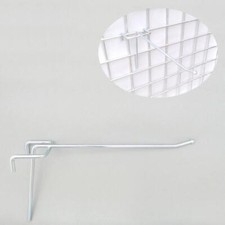 HGE16= 1x Gitterhaken L19 cm verzinkt NL15 ohne Kugel Einzel Haken Gitter B-Ware