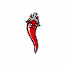 Aufkleber Sticker 3D Chili HQ
