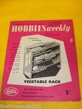 HOBBIES WEEKLY - VEGETABLE