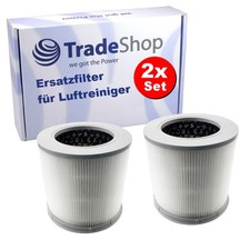2x Filter (Vorfilter, Aktivkohle, HEPA) für Xiaomi Smart Air Purifier 4 Compact