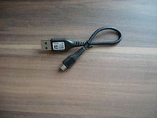Nokia CA-101D Micro-USB Datenkabel Data Cable Ladekabel 20 cm schwarzgrau