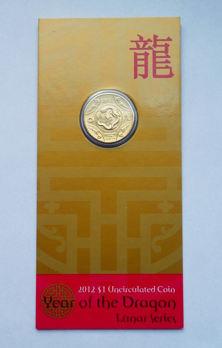 Dollar australien 2012 - 1,