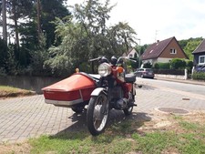 MZ TS 250 Gespann