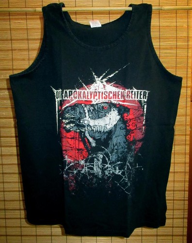 Schwarzes tank top - schwarzes, bandshirt