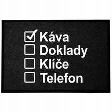Fußmatte Kaffee Telefon