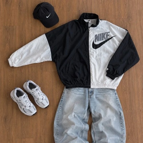 Nike vintage colorblock - nike,