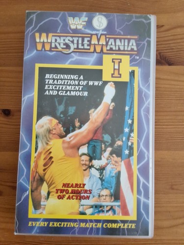 Wwf wrestlemania vhs - 1,